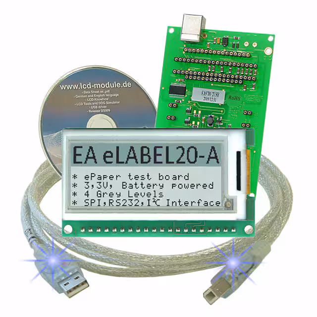 EA EVALELABEL20 Display Visions  Cartes et kits d'évaluation et de démonstration